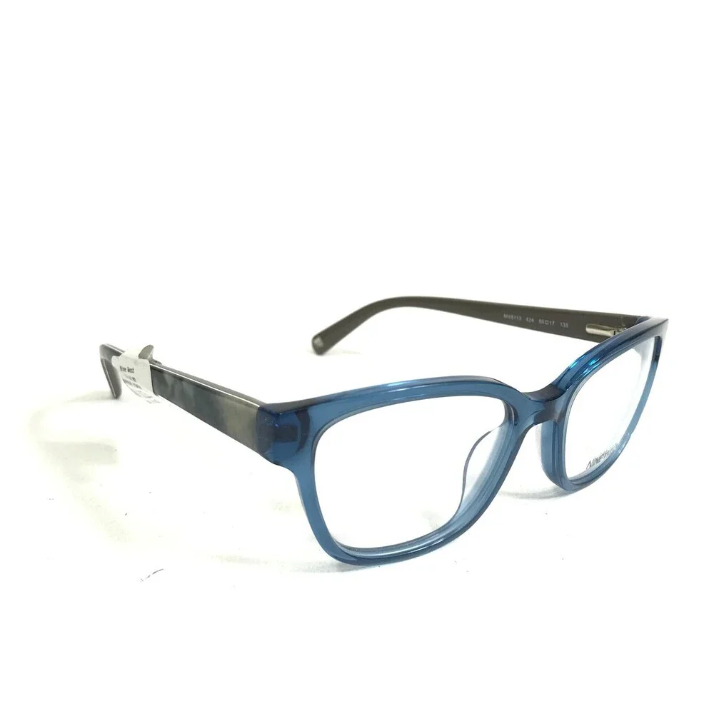 Nine West Eyeglasses Frames NW5113 424 Grey Clear Blue 50-17-135